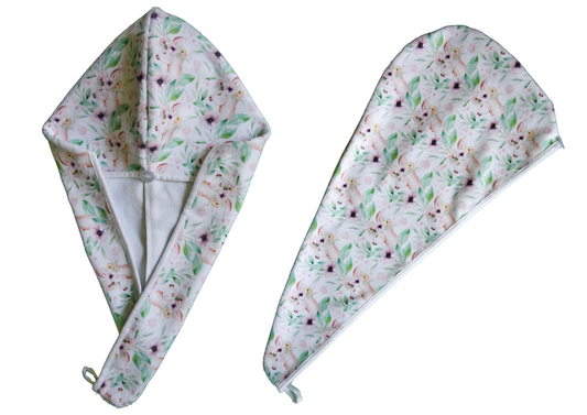 Quick-dry hair wrap - Lama