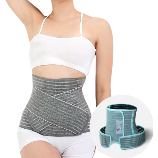 Bamboo Charcoal Belly Band by Twisted Plum for postpartum recovery.