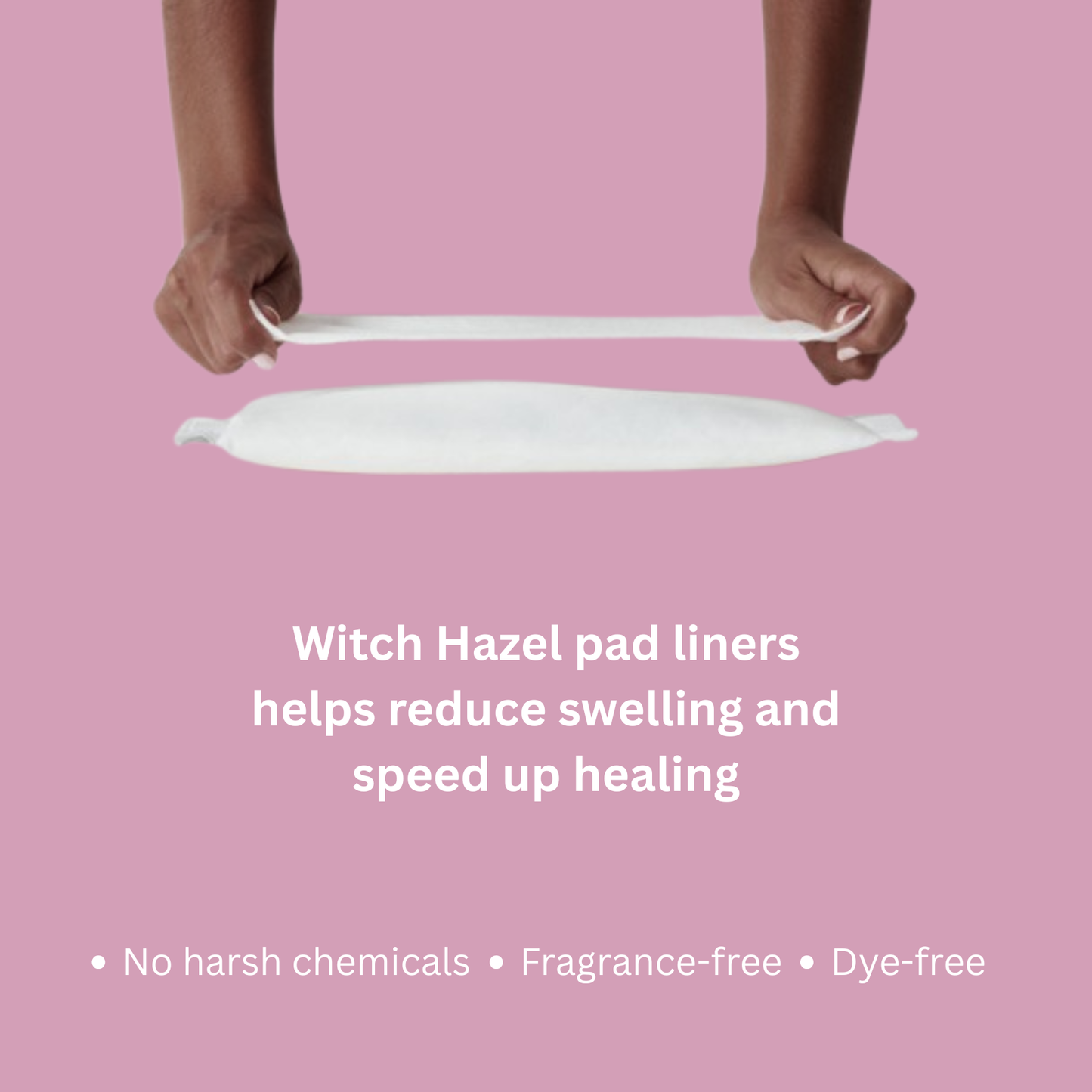 Witch Hazel Cooling Pad Liners for Postpartum Relief – Twisted Plum