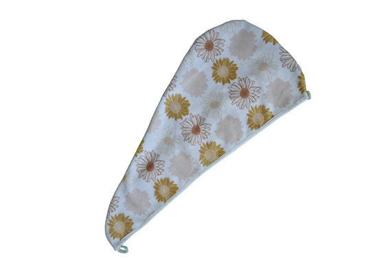 Quick-dry hair wrap - Boho Daisy