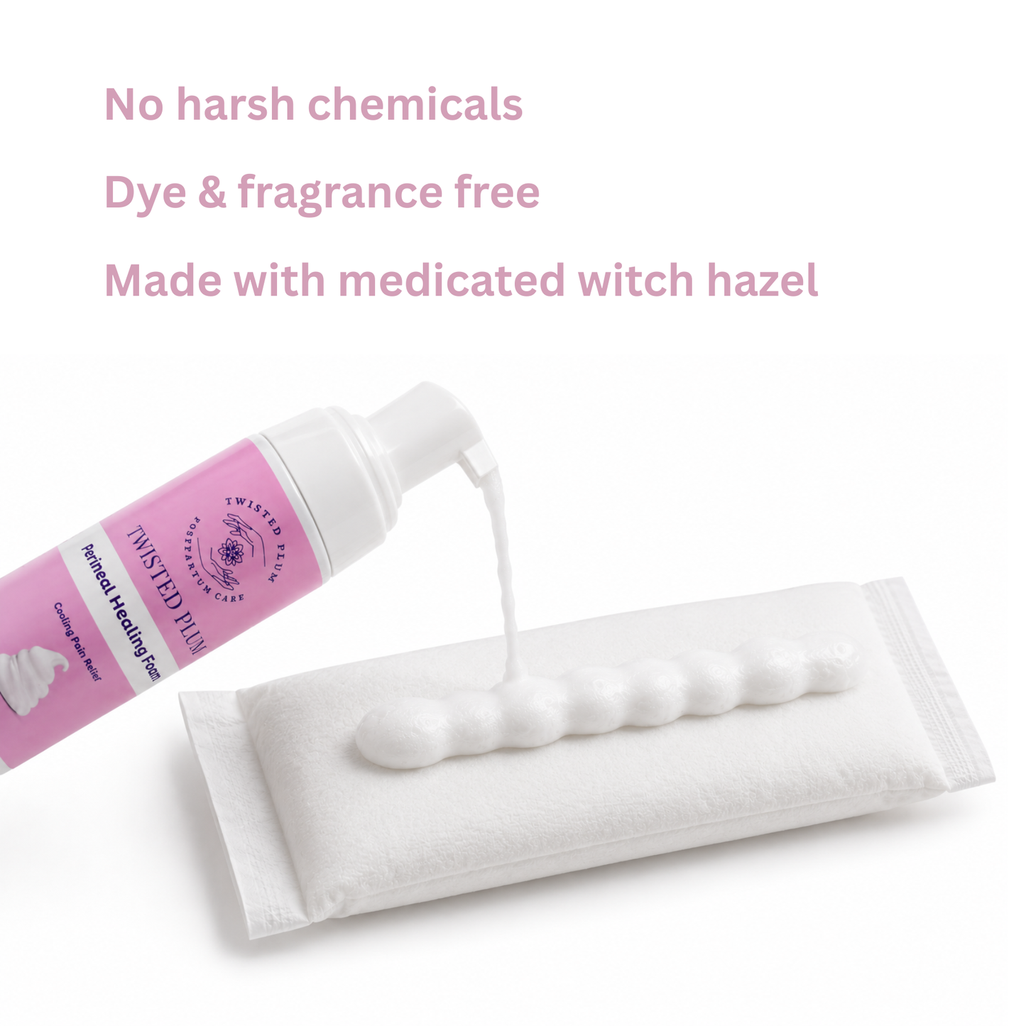 Twisted Plum Perineal Healing Foam