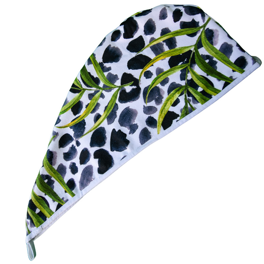 Quick-dry hair wrap - Leopard