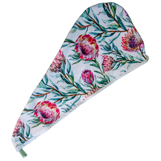 Quick-dry hair wrap - Protea