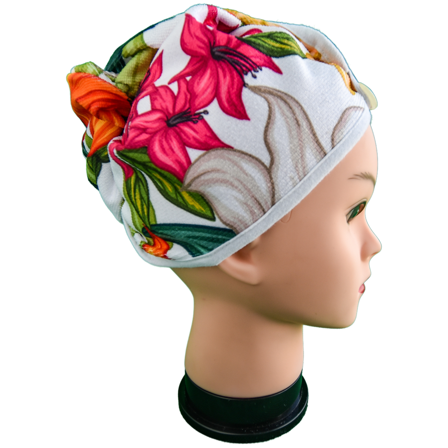 Quick-dry hair wrap - Florally