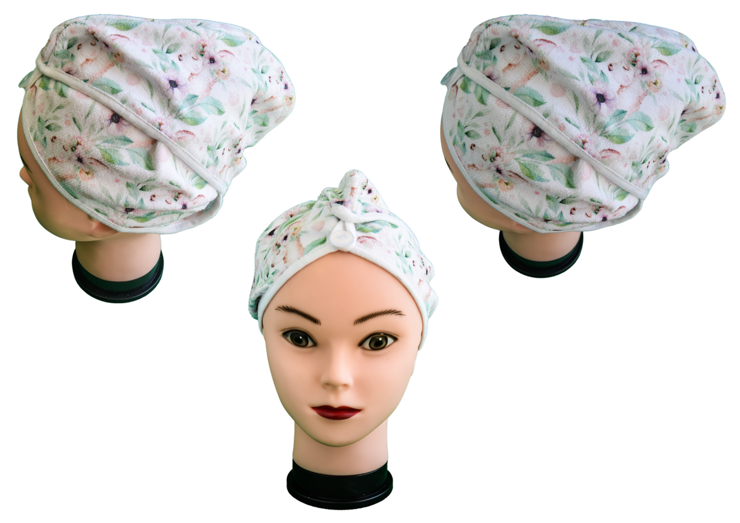 Quick-dry hair wrap - Lama