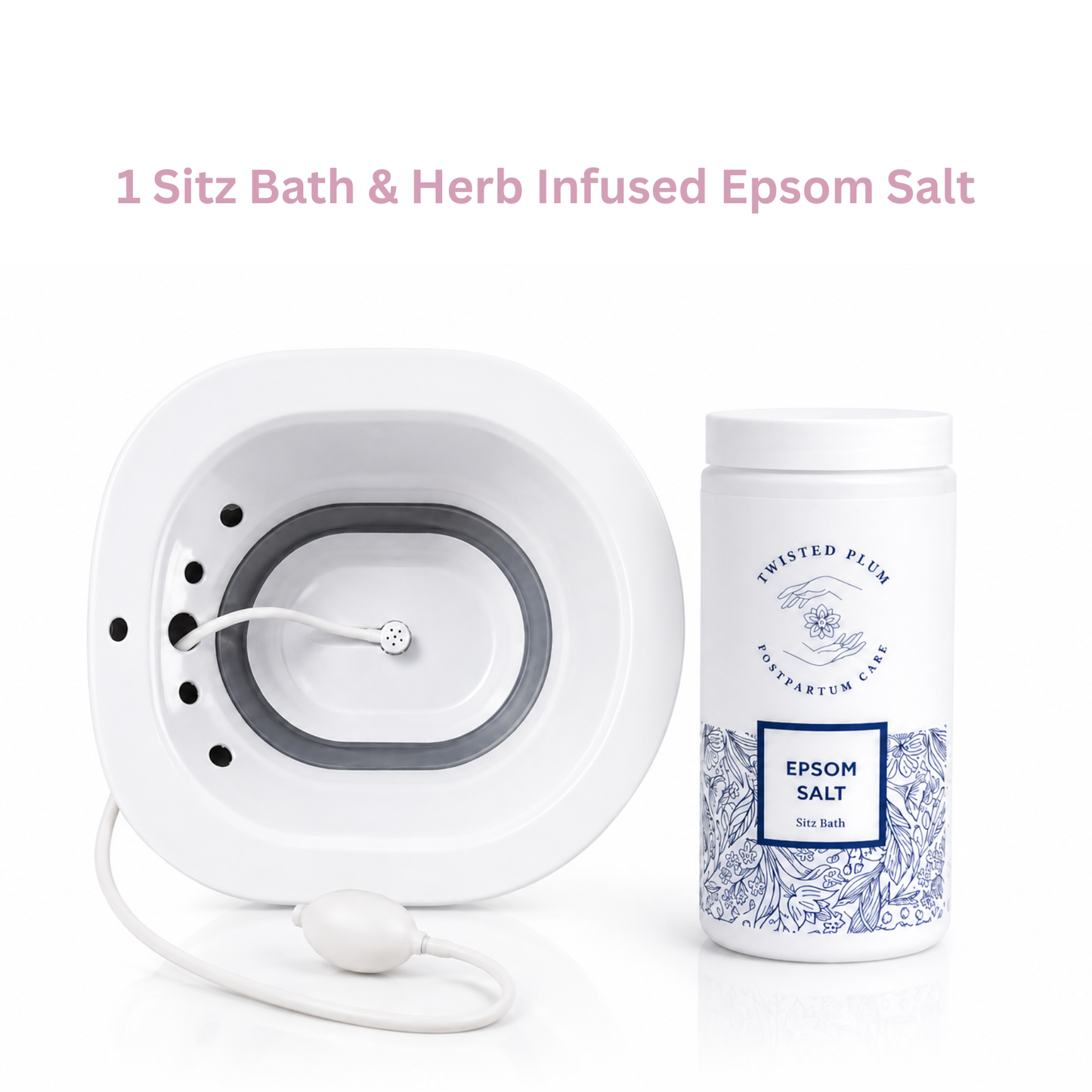 Twisted Plum Vaginal Birth Recovery Kit + Sitz Bath