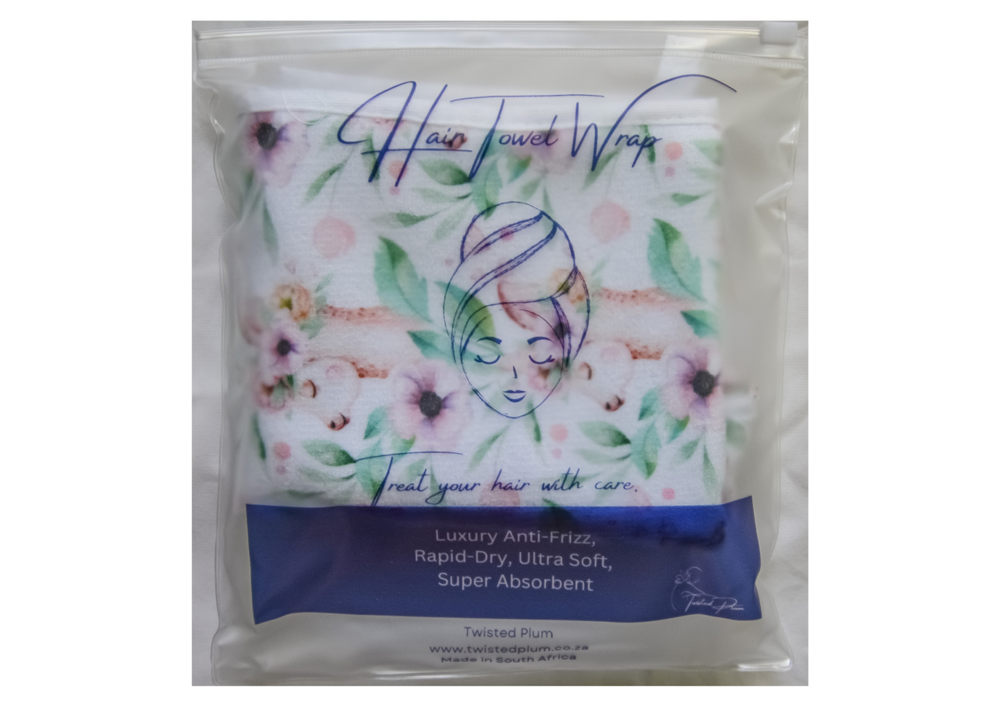Quick-dry hair wrap - Lama