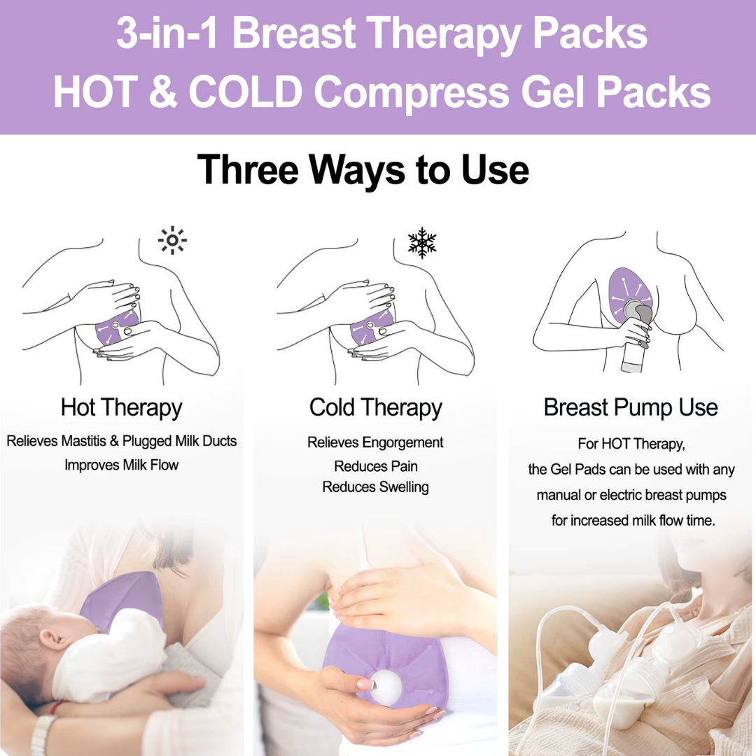 Hot & Cold Therapy Breast Packs