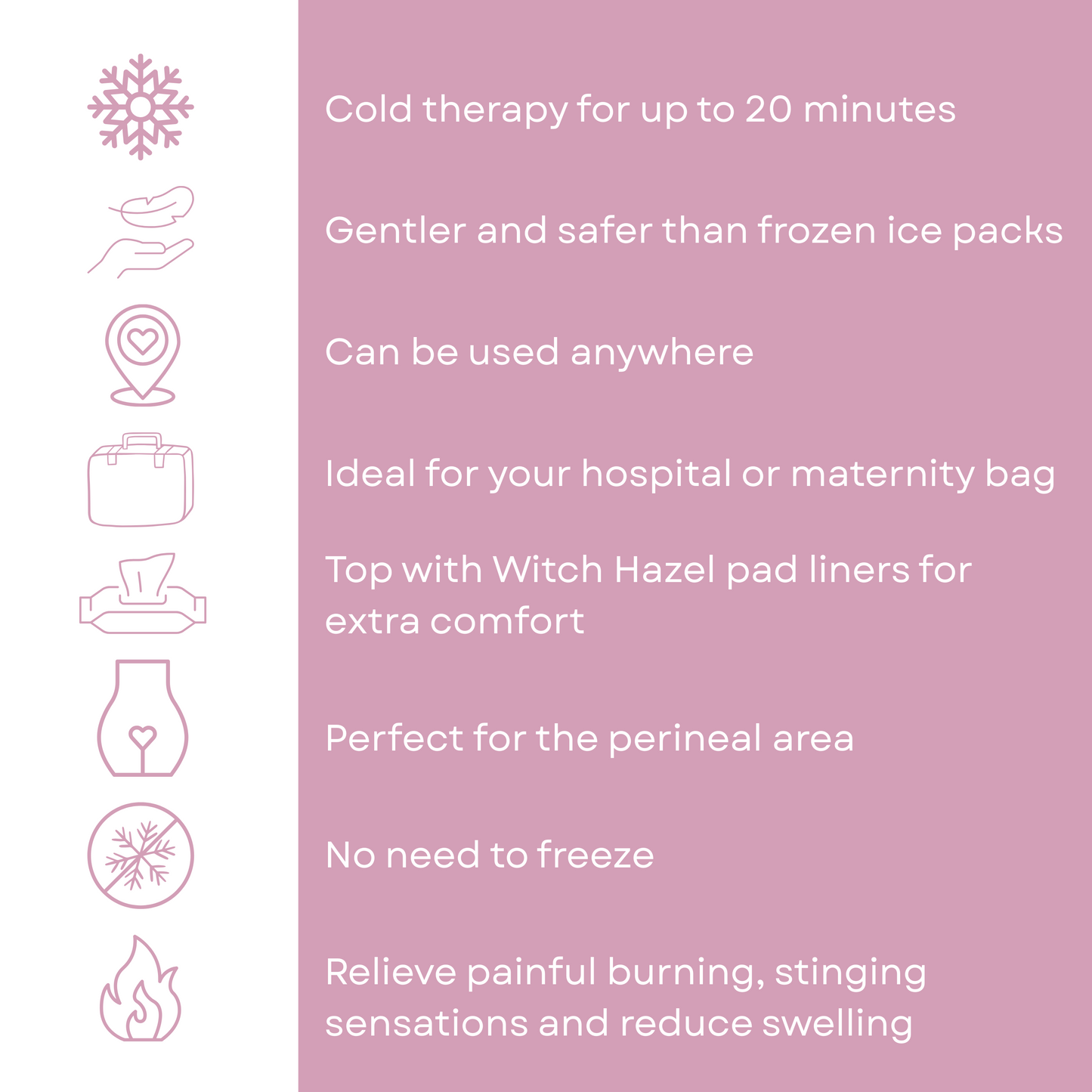 Cool & Absorb Instant Ice Maxi Pads