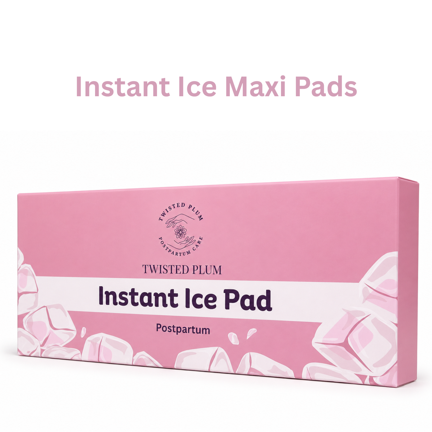 Instant Ice Maxi Pads for Postpartum Relief by Twisted Plum