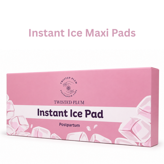 Instant Ice Maxi Pads for Postpartum Relief by Twisted Plum